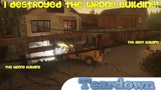 Destroying Everything Is A Criminal Act?  Teardown Gameplay