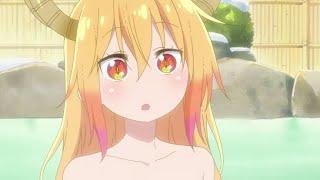 Tohru removed her maid outfit  miss Kobayashi dragon maid Season-2  Anime funny moments