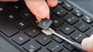 How To Fix Dell Laptop Key Keyboard - Key Install Repair