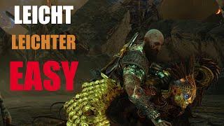 God of War Ragnarök GNA Walküren Königin Boss In 3 Minuten besiegen Boss Guide Deutsch