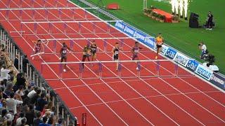 HOLLOWAY wins but SIMONELLI is there - 110m hs - Diamond League Monaco 2024