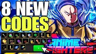 *NEW UPDATE* ROBLOX ANIME FIGHTERS SIMULATOR CODES  ANIME FIGHTERS SIMULATOR CODES