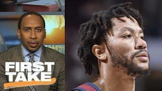 Stephen A. Smith Cavaliers shouldnt want Derrick Rose back on team  First Take  ESPN