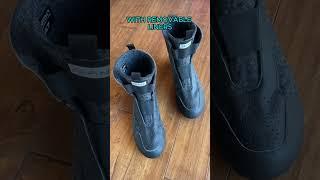 -20F fat biking boot system to keep feet warm and toasty