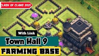 Top5 TH9 Farming Base  Th9 Farming Base Anti 3 Star 