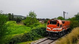 EMD #GT46AC Algerias Most Powerful Locomotive Pulling Freight اقوى قاطرة في الجزائر تجر البضائع 