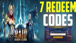 *NEW* RAID SHADOW  LEGENDS  CODES UPDATE 2024 RAID SHADOW  LEGENDS  GAME CODES