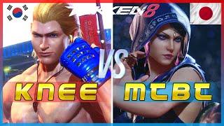 Tekken 8 ▰ Knee Steve Fox Vs MTBT Zafina ▰ Ranked Matches