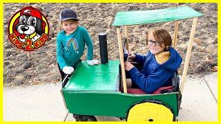Tractors For KIDS  Calebs Tough Little Hayride Tractor FALL SPECIAL