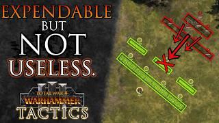 Why EXPENDABLE units can actually be VALUABLE - Total War Tactics Warhammer 3