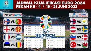 Jadwal Kualifikasi Euro 2024 Pekan 4 - Islandia vs Portugal  Inggris vs Makedonia Utara Live Rcti