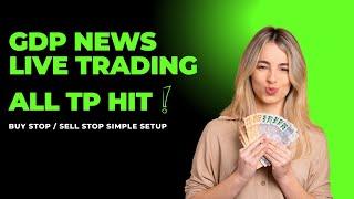 News Time එකේ Entry ගන්න කියලා දුන්න Stop Orders Setup එකෙන් මෙන්න Live Trading Proof