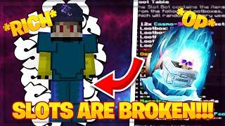 WE BROKE SLOT BOTS GETTING OVER X5 COSMIC CRATES  CosmicPVP Factions #13