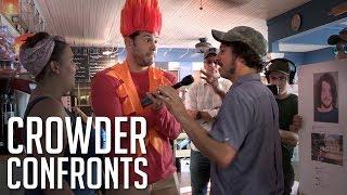 CROWDER CONFRONTS Convicted Antifa Thug  Louder with Crowder