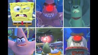 SpongeBob Truth Or Square - All Enemy Intro Cutscenes