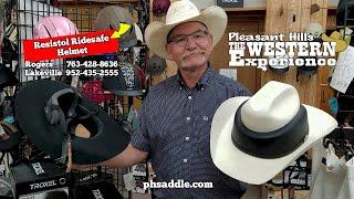 Resistol Ridesafe Helmet Cowboy Hat Helmets