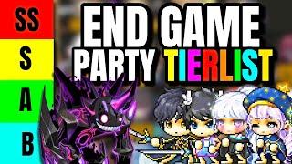 Maplestory End Game Party Bossing Tierlist