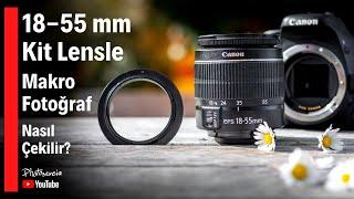 Kit Lensle Makro Fotoğraf Nasıl Çekilir - 18-55mm Kit Lens