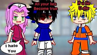  All Your Lies Become True ️  GCMM  Gacha Life meme  Naruto AU