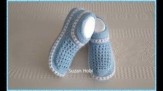 Hem Çok Kolay Hemde Çok Şık Bot Patik Modeli  Knit Socks  Knit Slippers