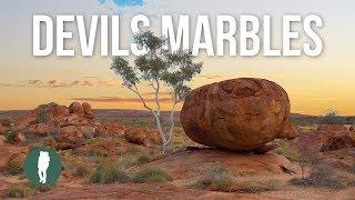 Devils Marbles in 4K Northern Territory Australia