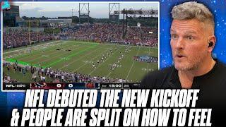 NFL Debuted New Kickoff & People Are Split On It  Pat McAfee Reacts