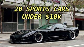 Top 20 Best Sports Cars For Less Than $10k