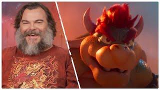 Jack Black On Voicing Bowser in THE SUPER MARIO BROS. MOVIE  Interview
