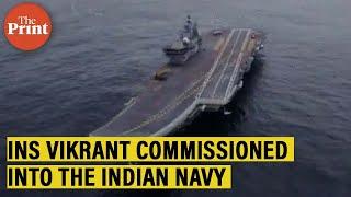 PM Modi commissions Indias first indigenous aircraft carrier INS Vikrant