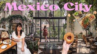 MEXICO CITY VLOG  where to eat cafe hopping staying in Roma Norte robbery story 