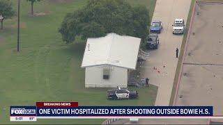 Arlington Bowie High School shooting 1 hospitalized