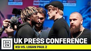 KSI vs. Logan Paul 2 UK Press Conference Livestream