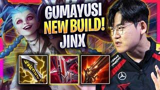 GUMAYUSI TRIES NEW JINX BUILD - T1 Gumayusi Plays Jinx ADC vs Kaisa  Season 2024