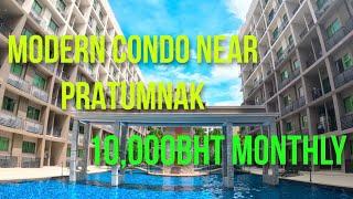 BARGAIN MODERN ONE BEDROOM CONDO NEAR PRATAMNAK REVIEW Arcadia Beach Continental 10000BHT MONTHLY