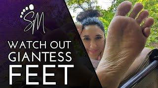 Watch Out For Giantess Feet. You Never Know When One Might Come Down On You - Stephanie Mason