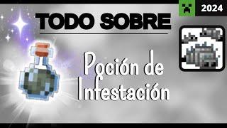  COMO hacer POCION de INFESTACION en Minecraft  para que sirve  2024