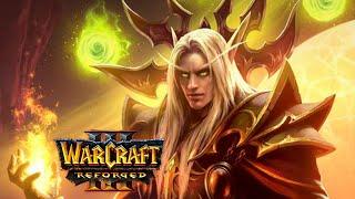 Kaelthas & Illidan Face Kiljaeden 2020 - All Blood Elf Cutscenes Warcraft 3 Reforged