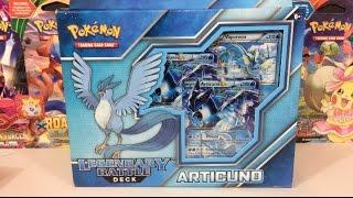 Pokemon Cards - Opening an Articuno Legendary Battle Deck