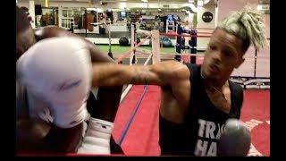 XXXTentacion PROVES He Can Box And Still Got Them Professional Hands