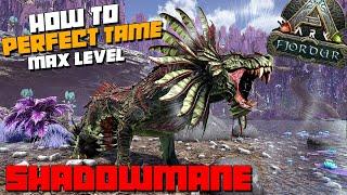 ARK Fjordur  SHADOWMANE  How To Trap & PERFECT Tame Max Level On 1x TAMING & Spawn Location