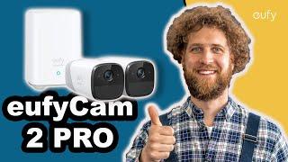 eufyCam 2 Pro - ÜBERWACHUNGSKAMERA - Unboxing  Einrichtung  Montage  Test