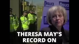 Theresa May vs The Police  Here is why the Police doesnt like Theresa May  She Doesnt Listen