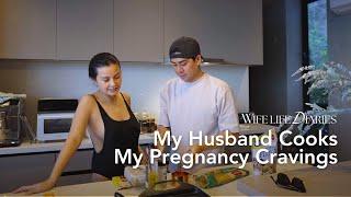 Body Changes at 4 Months + Husband Cooks My Pregnancy Craving  Mom Life Diaries