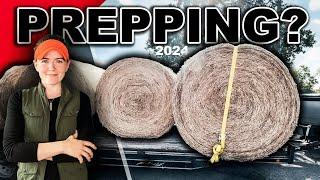 WHY IM NOT PREPPING FOR THE APOCALYPSE.  Homesteading Food Supply Prepper Farming