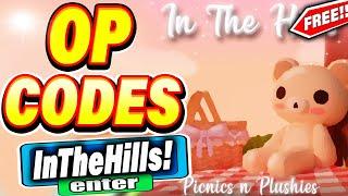 ALL NEW *SECRET CODES* IN ROBLOX IN THE HILLS  new codes in roblox In The Hills  NEW