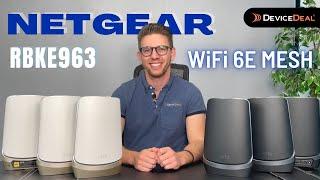 Netgear Orbi WiFi 6E Mesh RBKE963 In-Depth Review  Unbox Setup & Speed Test