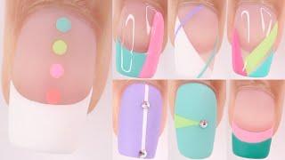 9 easy nail ideas summer 2023 nail art compilation for beginners