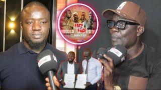 Face à face Modou Lo vs Siteu Papa Sow et Lamine Samba alertent les lutteur- coulisses du signatur