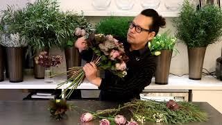 Hand Tied Bouquet Master Class at the Jane Packer Flower School London