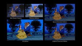 Disneys Beauty and the Beast  Video Editions Comparison